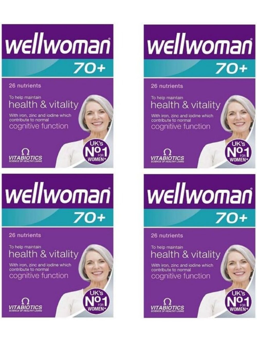 Wellness Supplement for Women 70+ | 30 Tablets for Vitality & Health Support